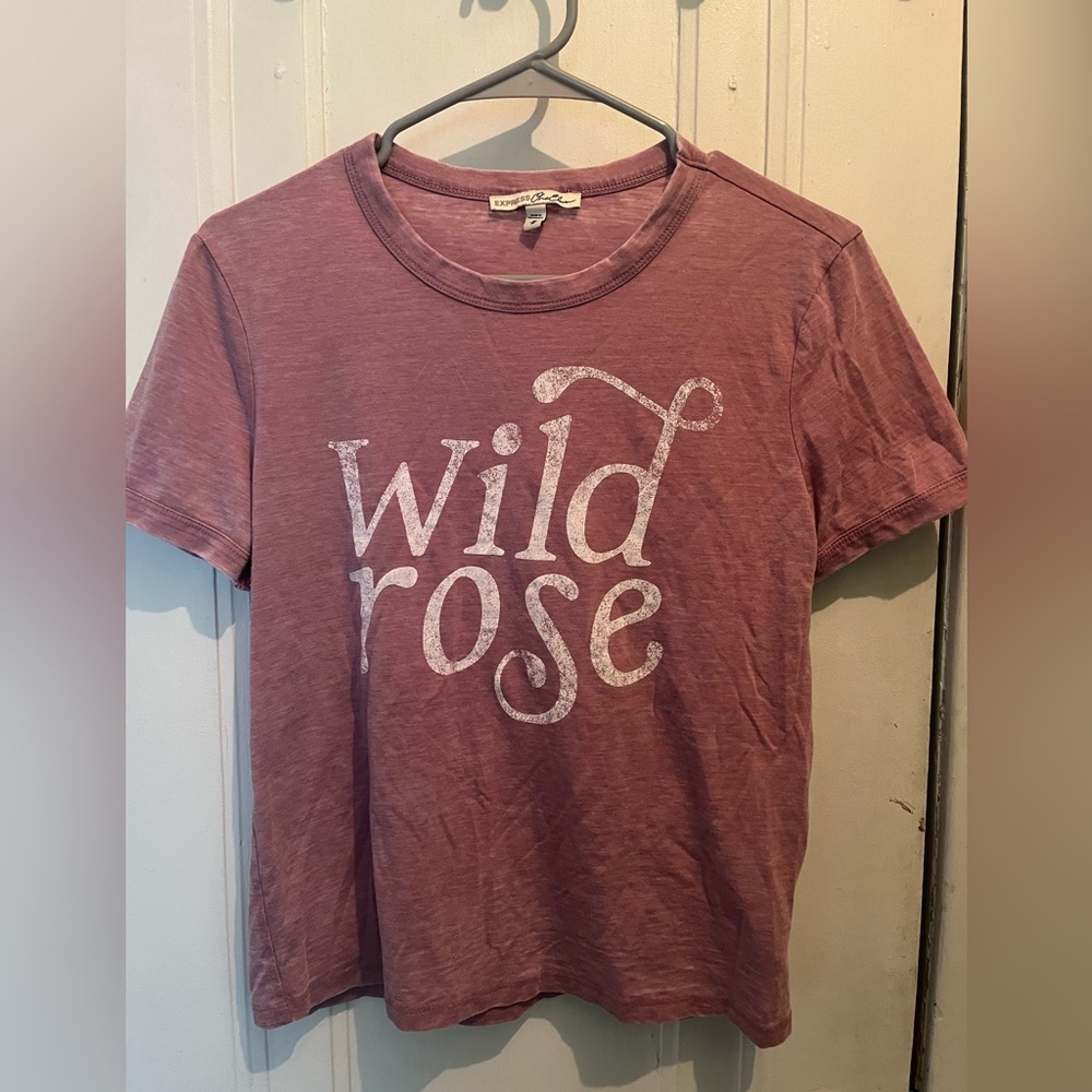 Express Wild Rose Tee Shirt